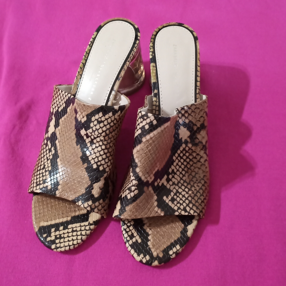 Animal print shoes